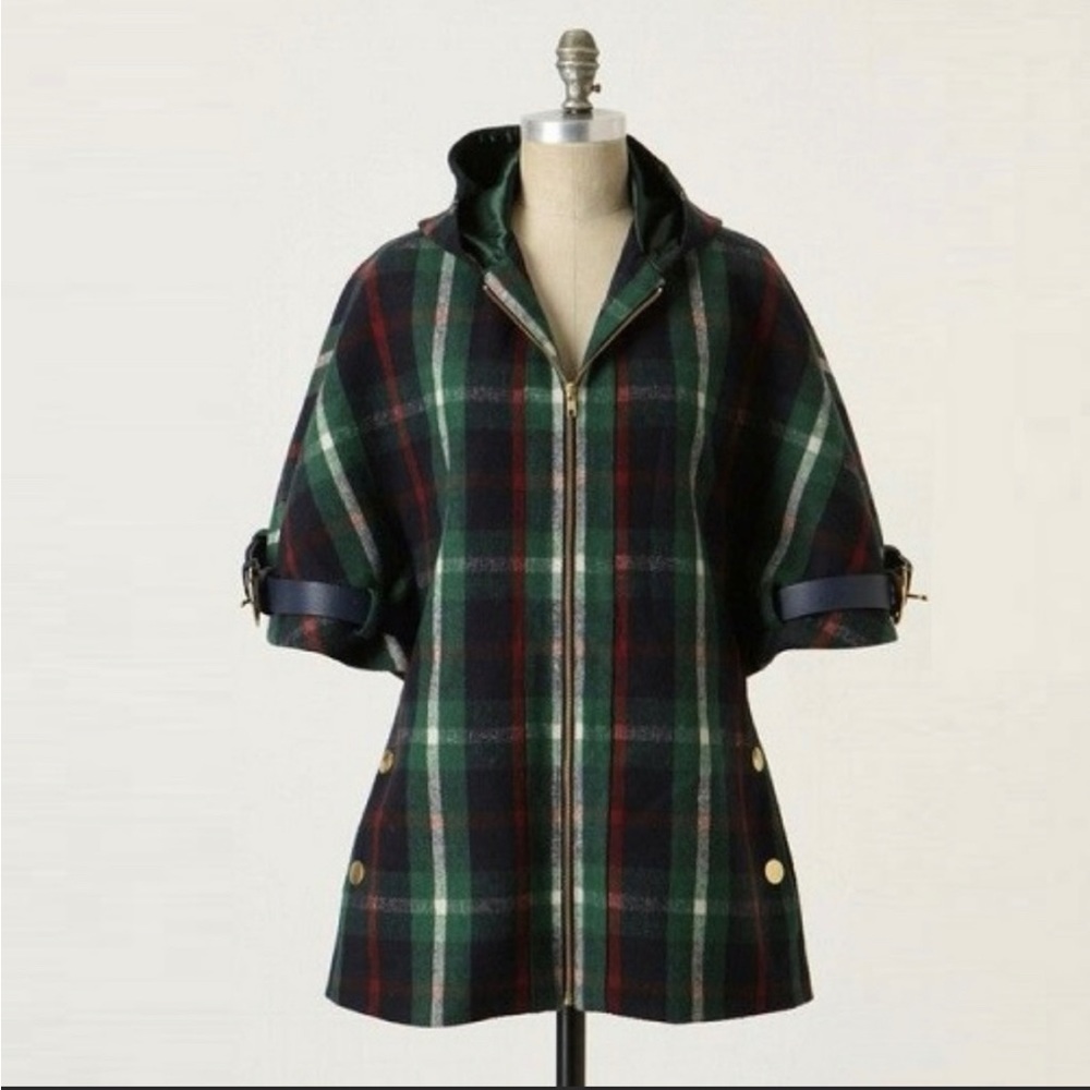 Mädchen Anthropologie Plaid Daily Constitutional Coat
